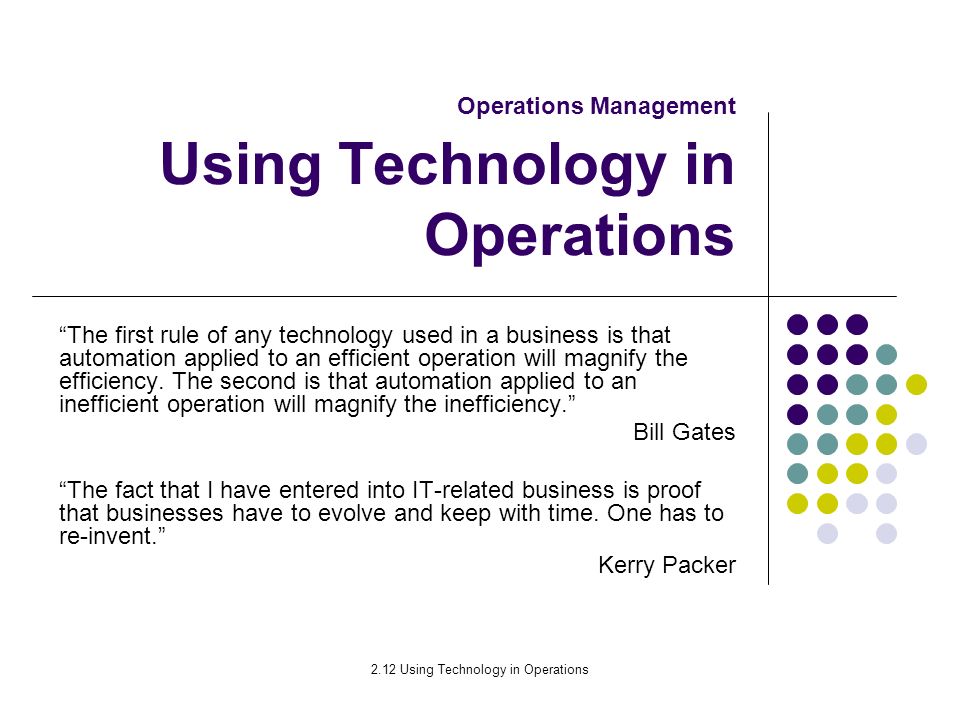 Journal of Operations Management