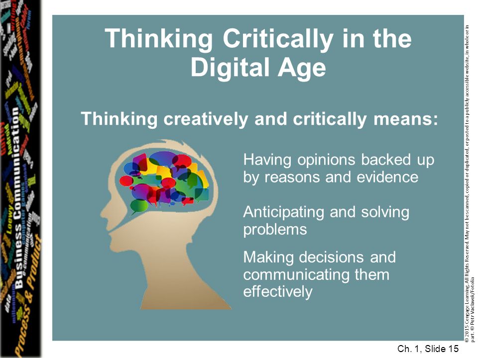 Ch. 1, Slide 15 © 2015 Cengage Learning. All Rights Reserved.