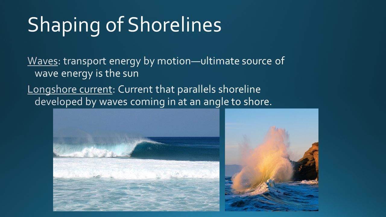 Shaping of Shorelines