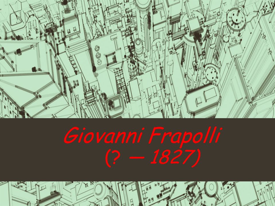 Giovanni Frapolli ( — 1827)