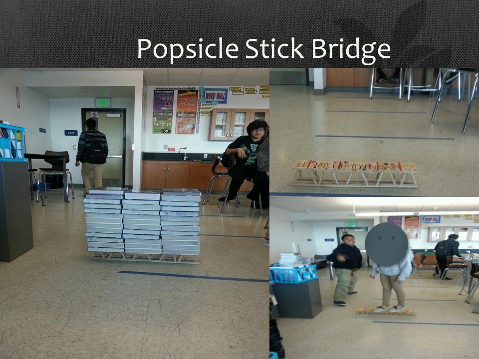Popsicle Stick Bridge