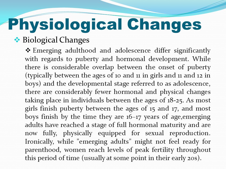 psychological changes in adolescence