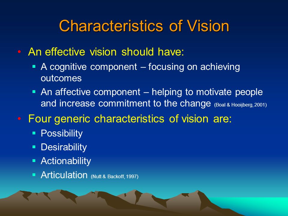 5 Reasons Why Having a Vision is Important - Renée Fishman