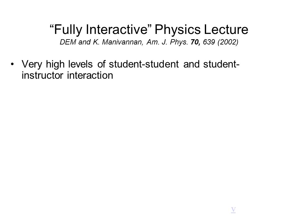 Fully Interactive Physics Lecture DEM and K. Manivannan, Am.