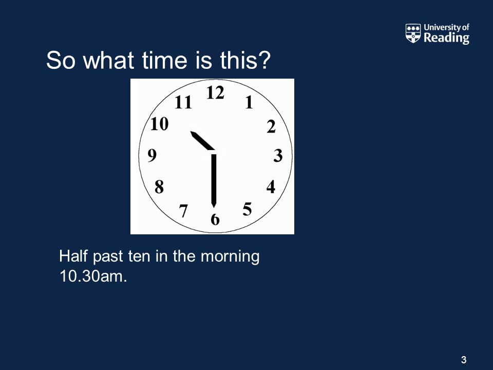 University of Reading 2007www.reading.ac.uk University of West Indies March  17, hour clock time Dr Geoff Tennant - ppt download