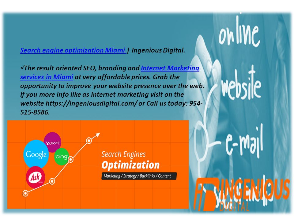 Search engine optimization Miami Search engine optimization Miami | Ingenious Digital.