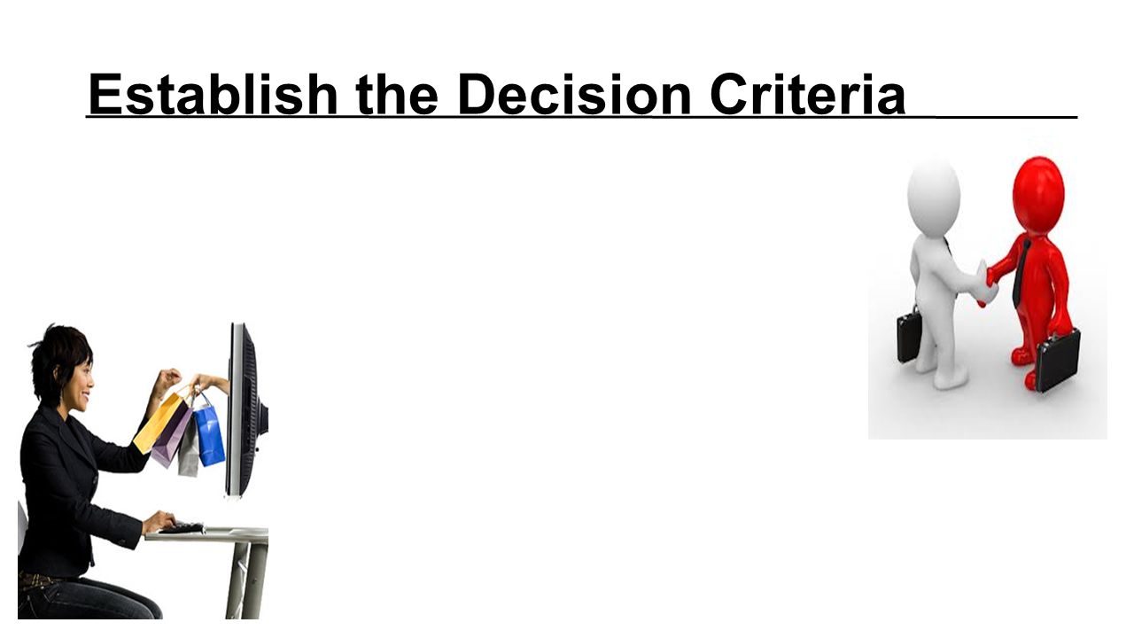 Establish the Decision Criteria