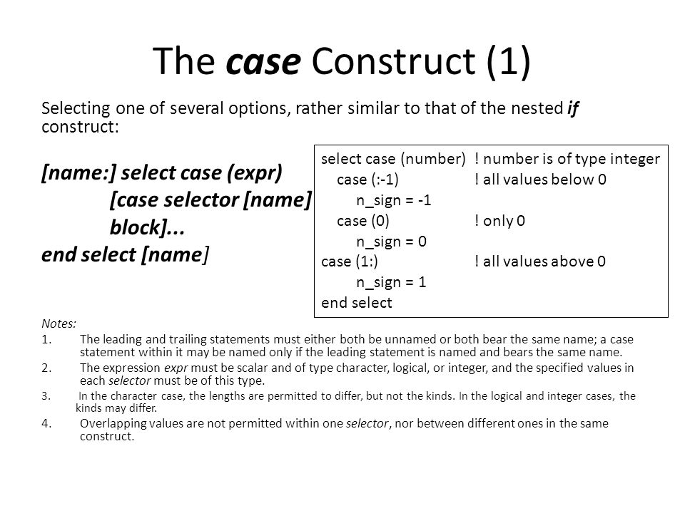 Fortran: Control Structures Session Three ICoCSIS. - ppt download