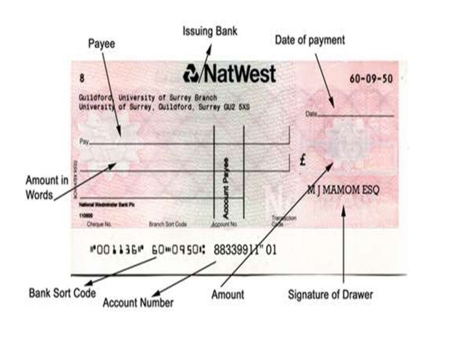what is the meaning of cross cheque