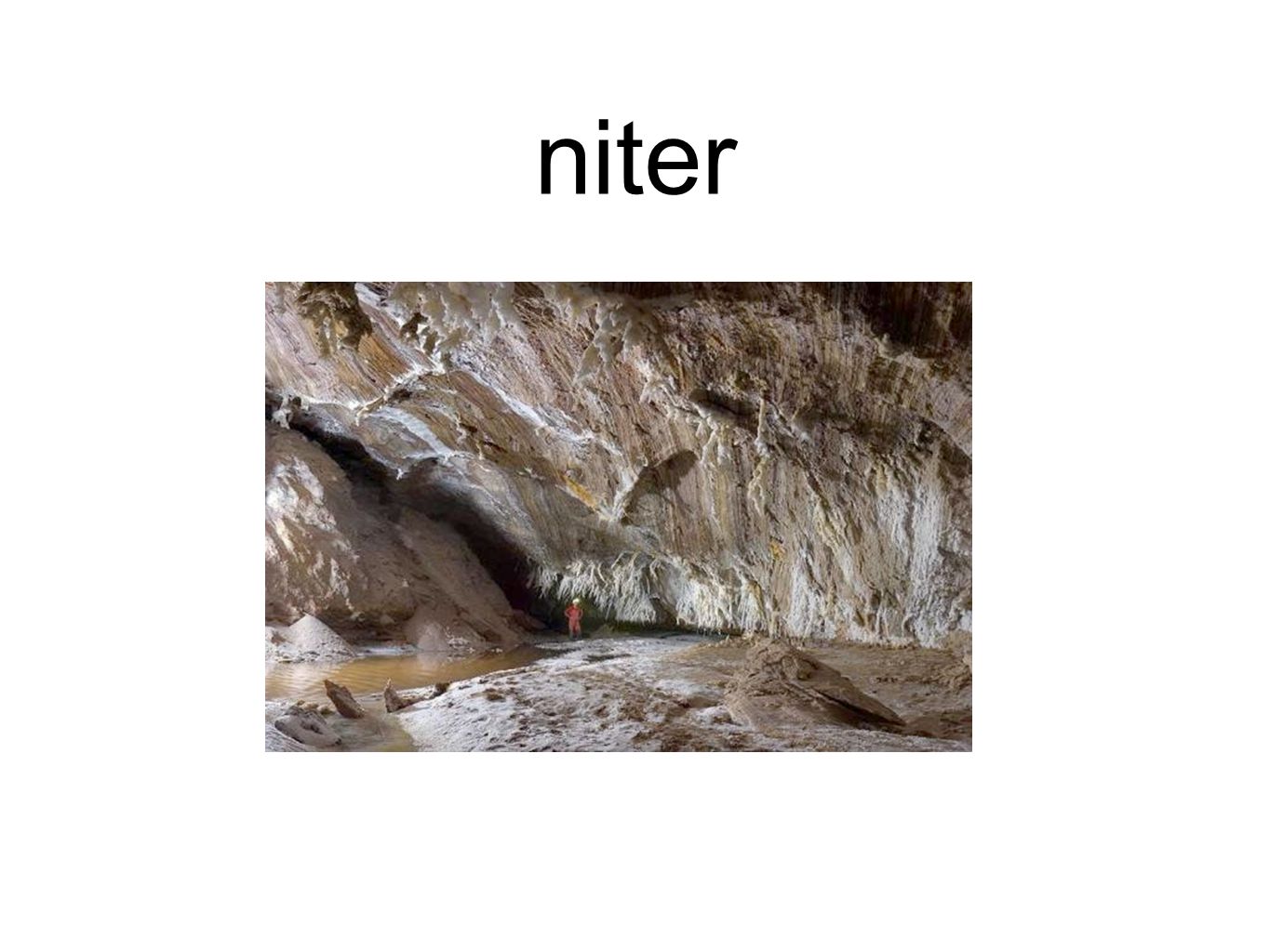 what is niter in the cask of amontillado