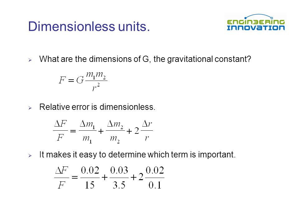 Dimensional Analysis Keeping Track Of Units Dimensions Are Different From Units Dimensions M Mass L Length T Time Units M Grams Ppt Download