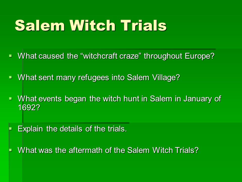 salem witch trials documentary cold weather theory salem witch trials