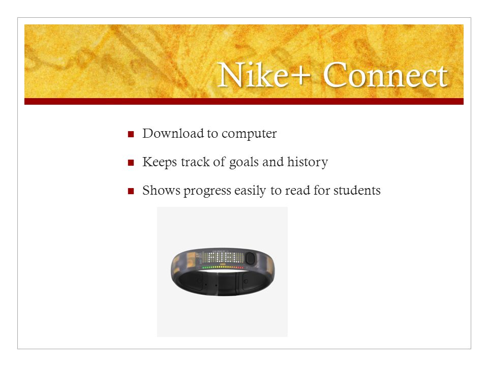 New Equipment for Phys Ed Logan Rogers. Goal To teach students about  calories and how easy/hard it is to burn them using bands, pedometers,  trackers. - ppt download