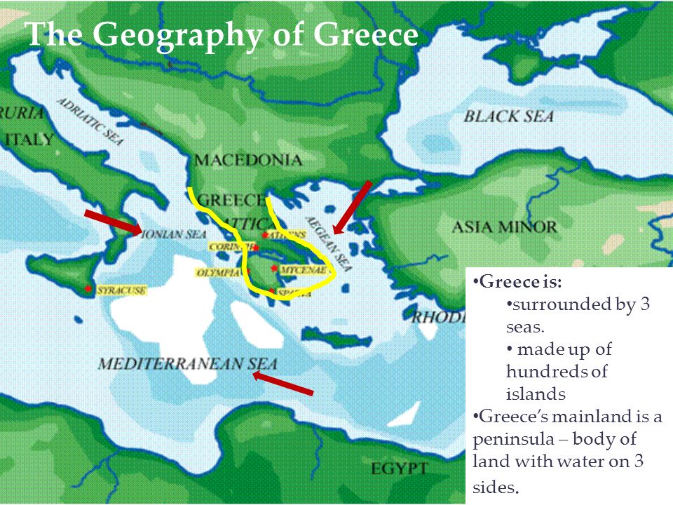 What Are the Seas that Surround Greece?