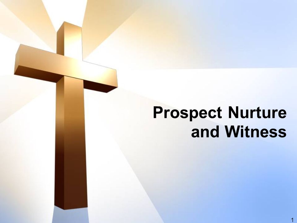 Prospect Nurture and Witness 1