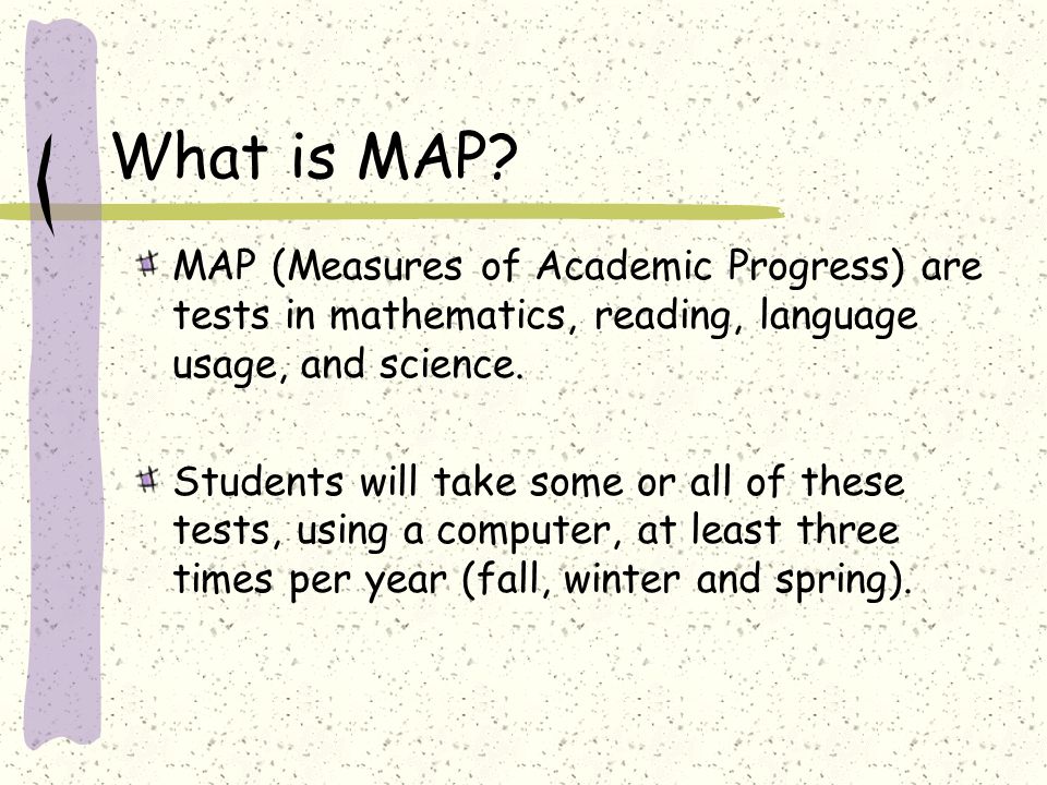 what is map testing Preparing Students In Grades 2 8 For Map Testing Computer Adaptive