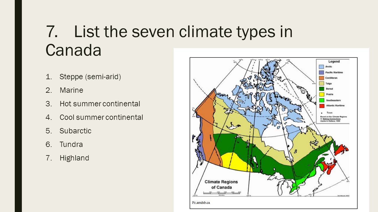 Canada The Impact Of The Physical And Geographic Features Ppt