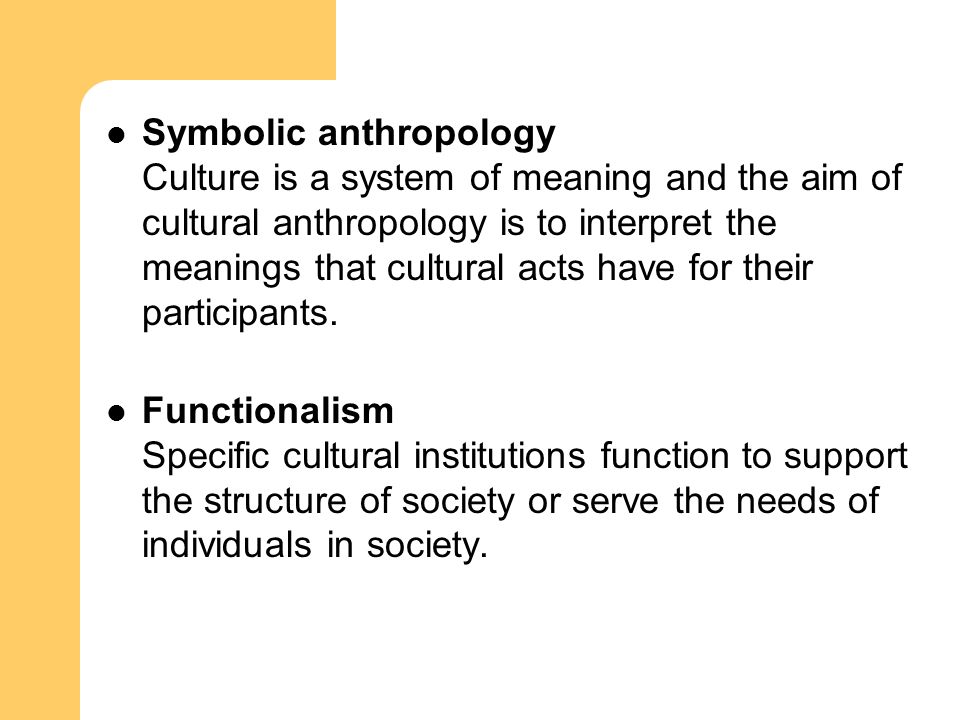 Chapter 4 The Idea of Culture Key Terms. Symbol Something that stands for something else; central to culture. Adaptation Ways that populations relate. - ppt download