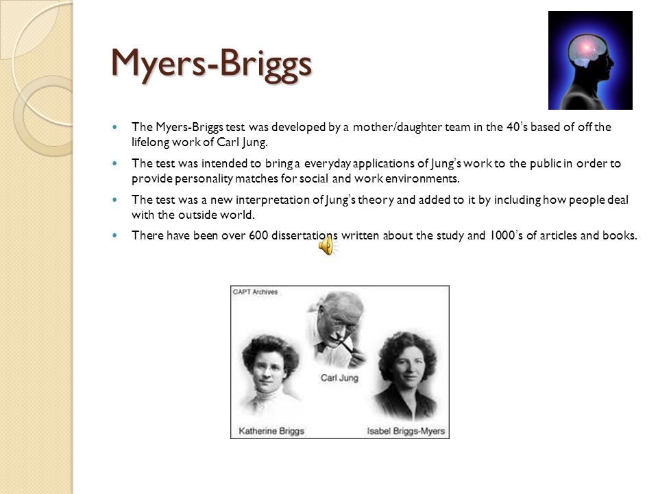Myers briggs personality matches