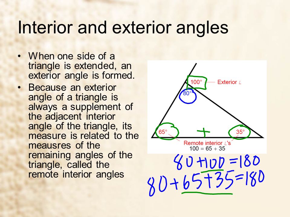 Angles Of A Triangle And Congruent Triangles April 24 Ppt