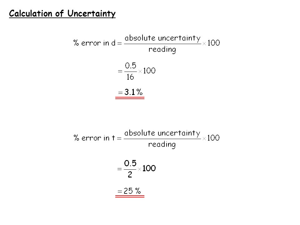 Uncertainty2 Types of Uncertainties Random Uncertainties: result from the  randomness of measuring instruments. They can be dealt with by making  repeated. - ppt download