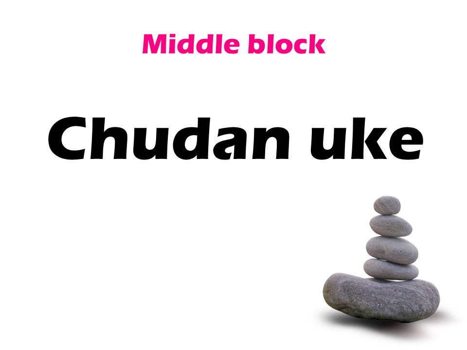 Low block Gedan Barai (or Gedan Uke)