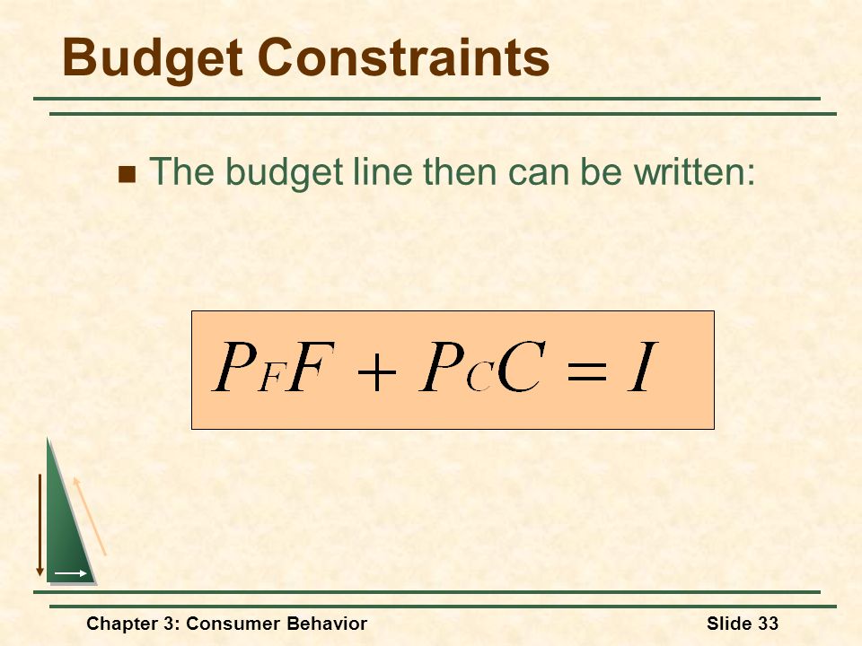 Chapter 3 Consumer Behavior. Chapter 3: Consumer BehaviorSlide 2 ...