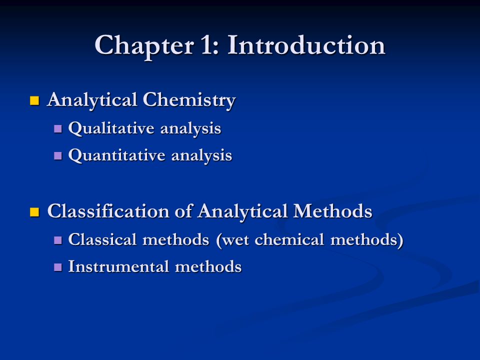 analytical chemistry and quantitative analysis hage free