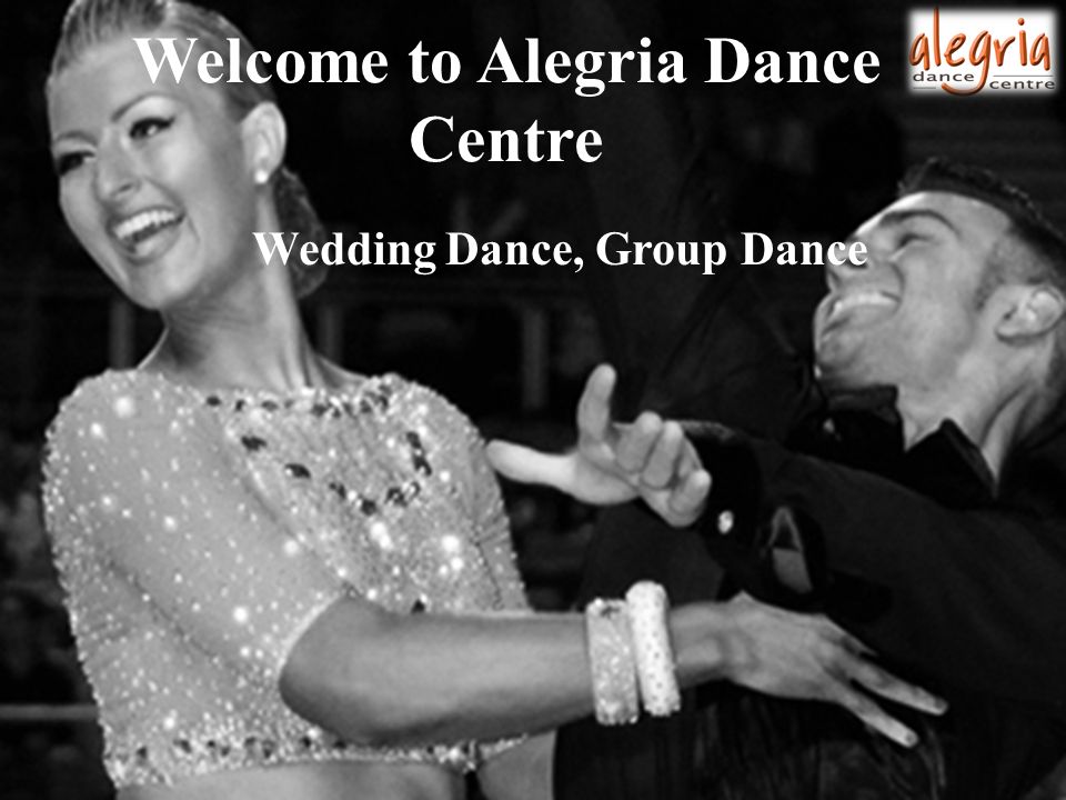 Welcome to Alegria Dance Centre Wedding Dance, Group Dance