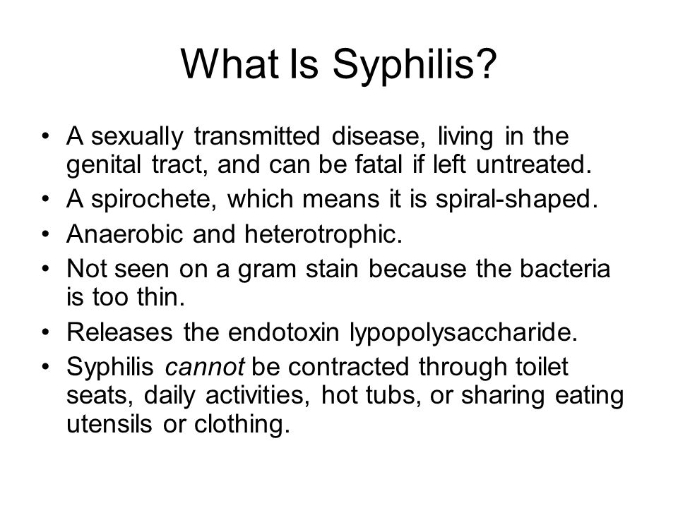 Syphilis meaning