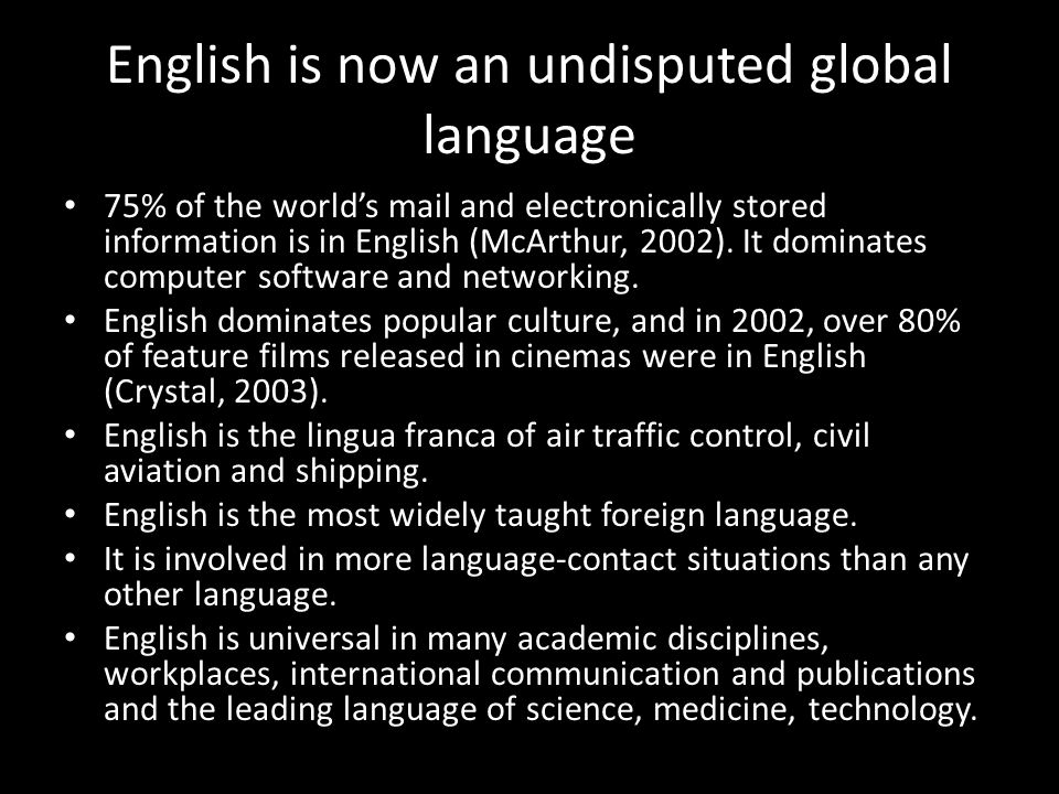 The History Of English For Use With Chapter One Of: Galloway, N. & Rose 