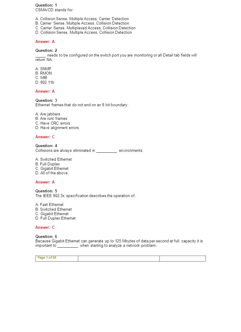 1T6-220 Network-General Switched Ethemet Network Analysis and ...