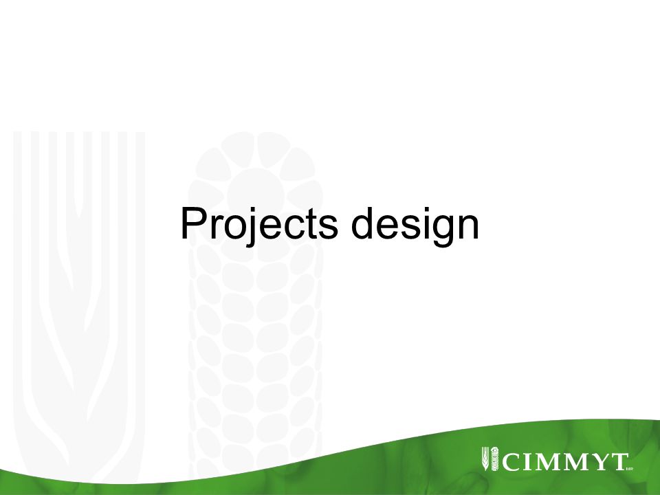 Projects design