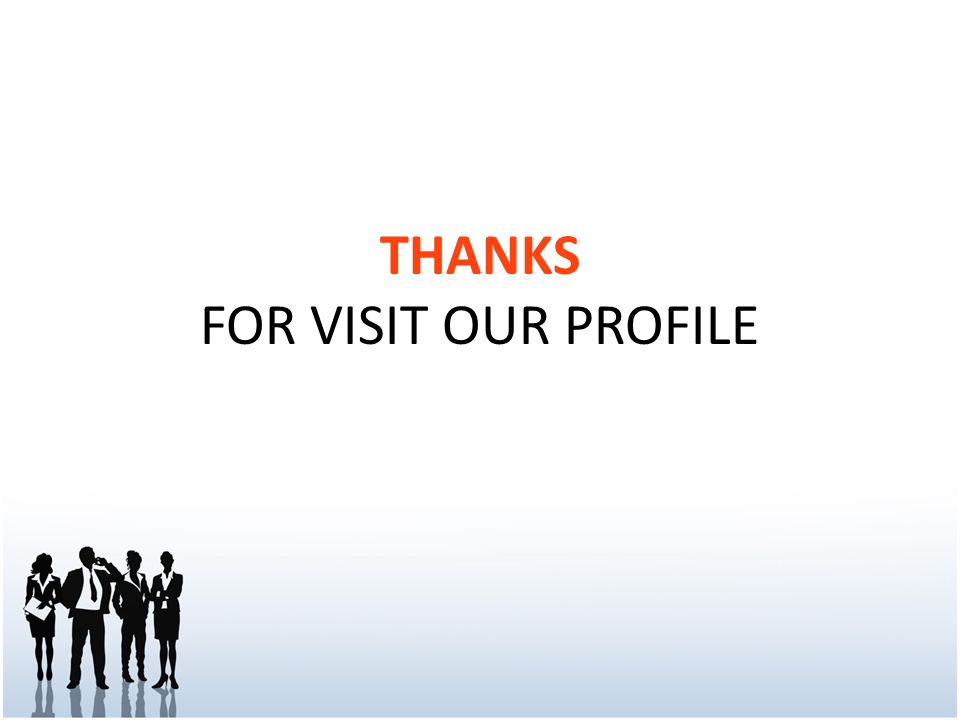 THANKS FOR VISIT OUR PROFILE