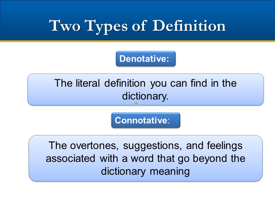type a definition