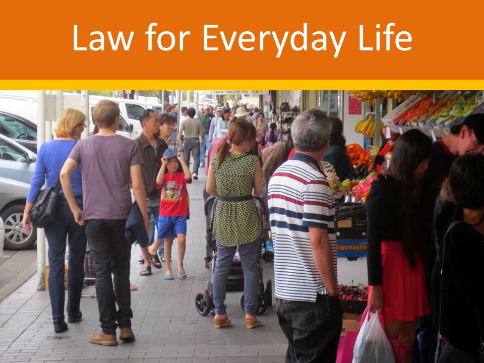 Law for Everyday Life