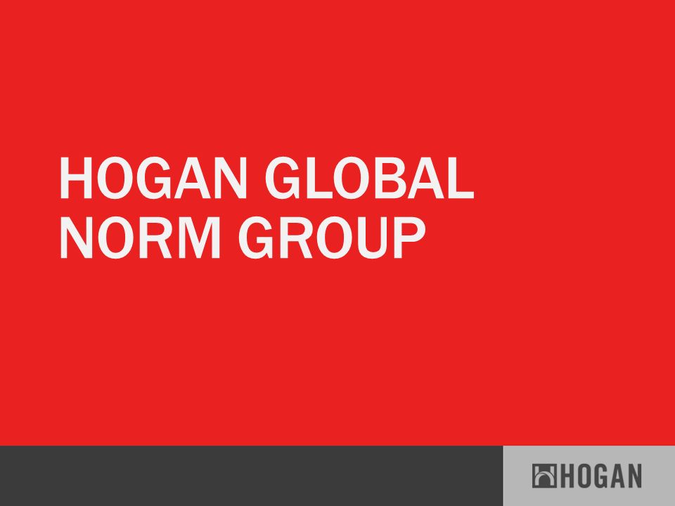 HOGAN OVERVIEW World's leading provider of employee selection and  development assessments ppt download