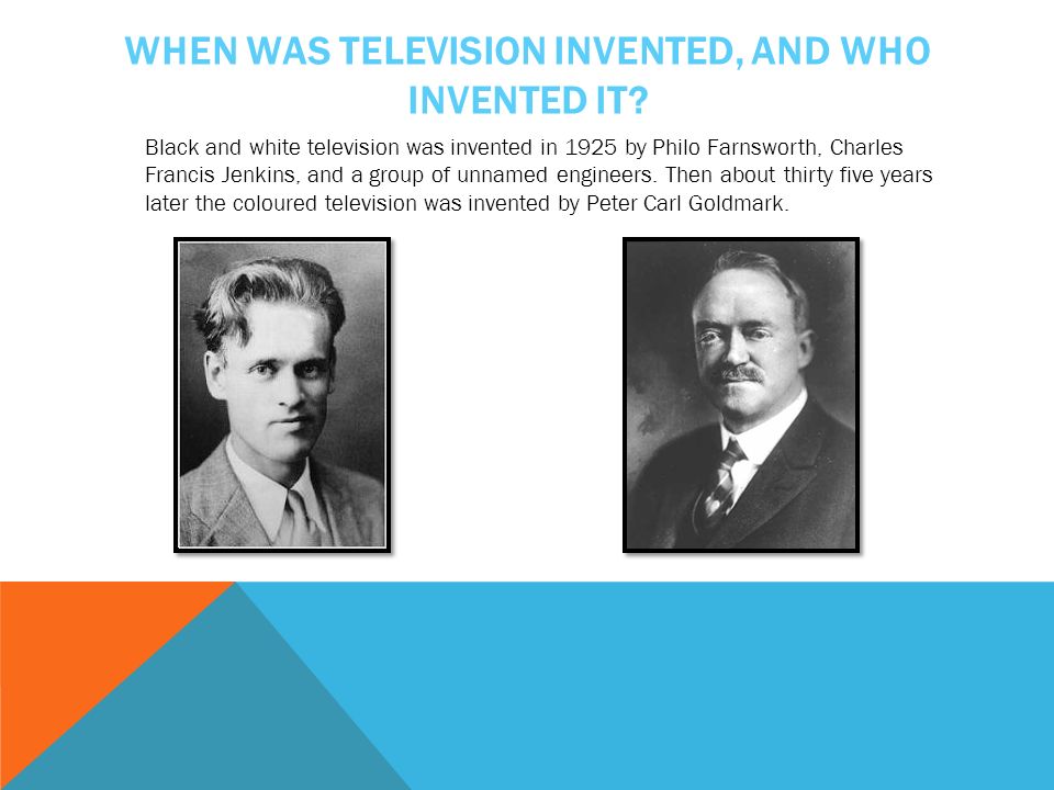 charles francis jenkins and philo farnsworth