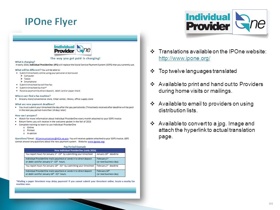 an introduction to individual providerone october ppt download