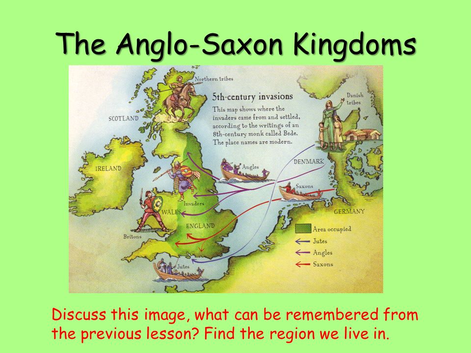 angolo saxon regions