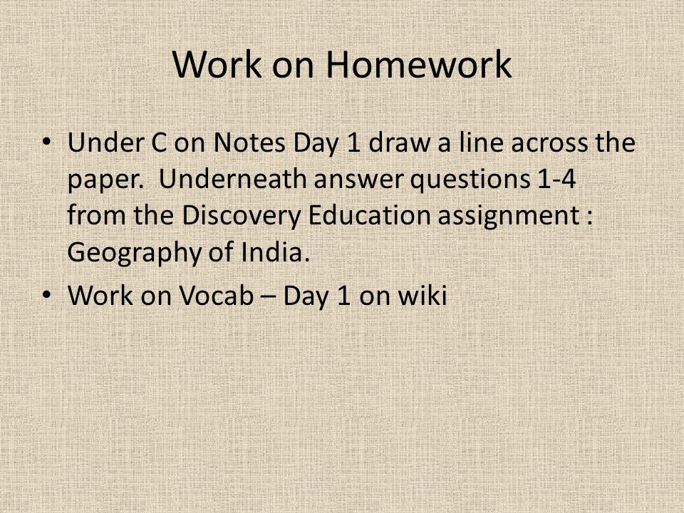 Geography homework answers ed