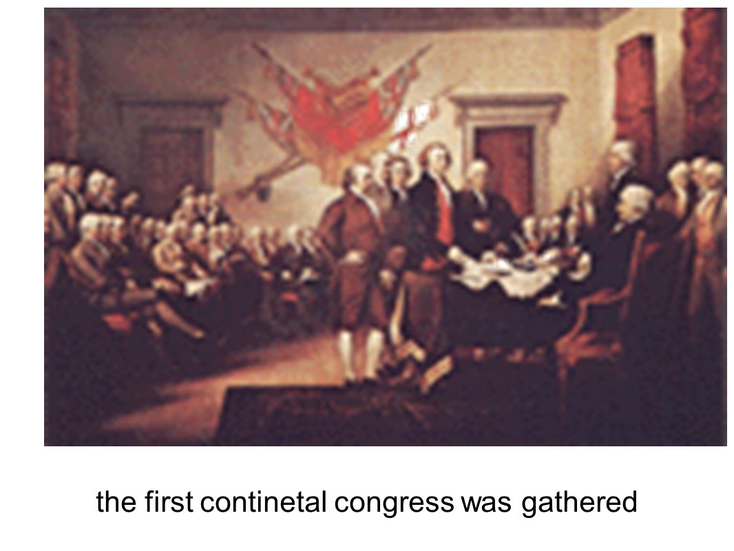 the first continetal congress was gathered