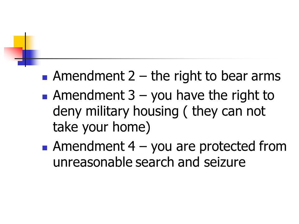 1st ten amendments