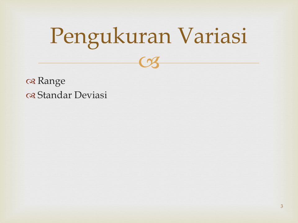 Lecture Al Muizzuddin F Se Me 2 Apa Itu Variasi Ppt