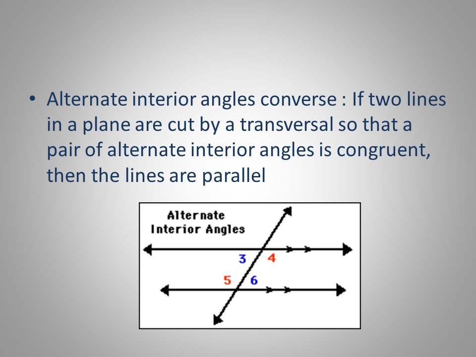 Parallel And Perpendicular Lines Parallel Lines Are Lines