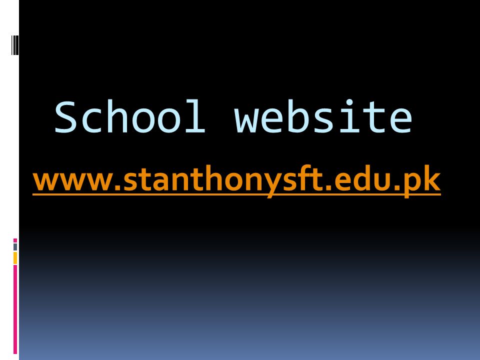 School website
