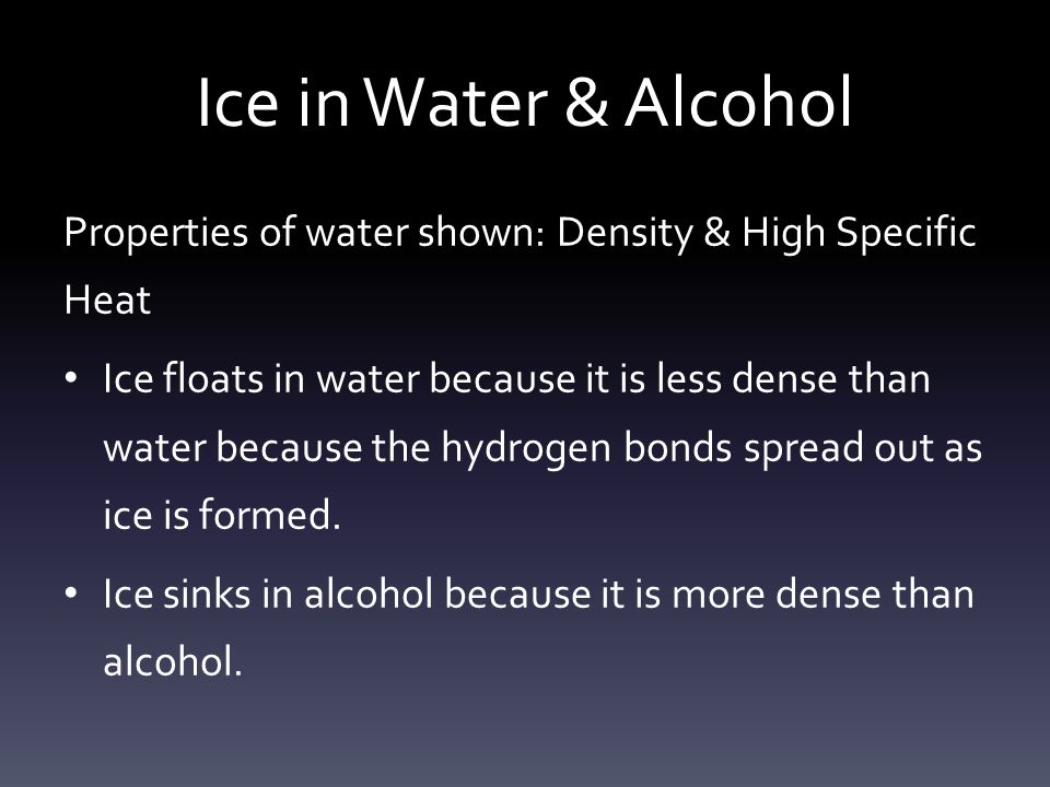 Properties Of Water Lab What Happened In This Lab Ppt