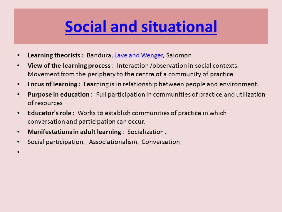 Psychology learning. How Do We Define the Learning Process? The 4 Factors That Form The Definition Learning: 1) is inferred from a change. ppt download