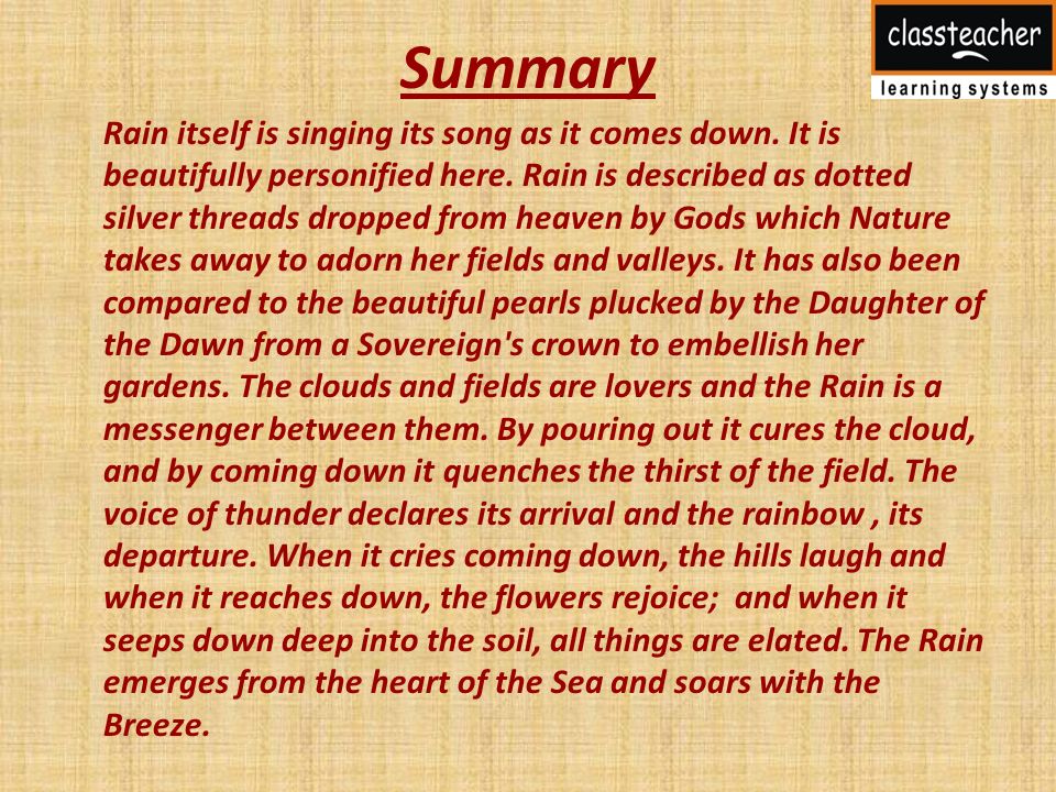singing in the rain summary