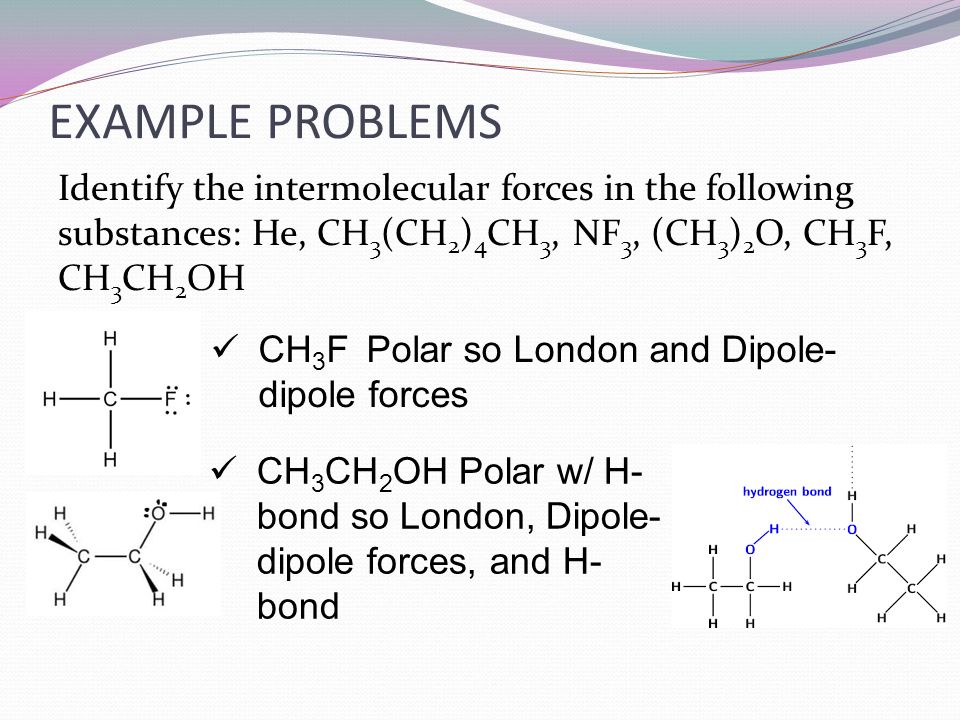 TOPIC 4: CHEMICAL BONDING & STRUCTURE. ESSENTIAL IDEA The physical  properties of molecular substances result from different types of forces  between their. - ppt download